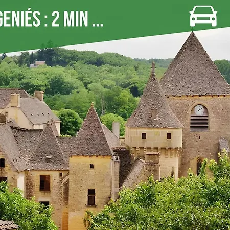 La Pepita - Climatisation - Jardin Clos - Parking - Entre Sarlat Et Montignac